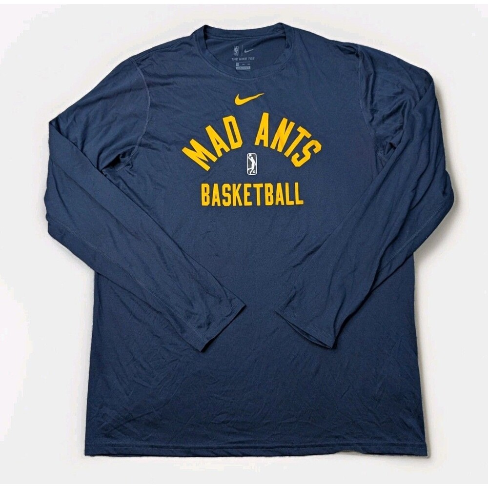 Nike Indiana Mad Ants G-League basketball long-sleeve shirt Size Large